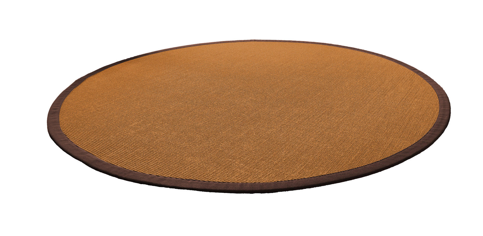 TEPPICH Sisal Manaus braun/mocca Rund 160cm - Braun/Mokka, Textil (160/160cm) - Astra