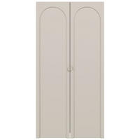 KLEIDERSCHRANK Arkadia Kaschmirgrau mit 2 Türen 100 cm - Taupe, Holzwerkstoff (100/200/53cm) - Selsey