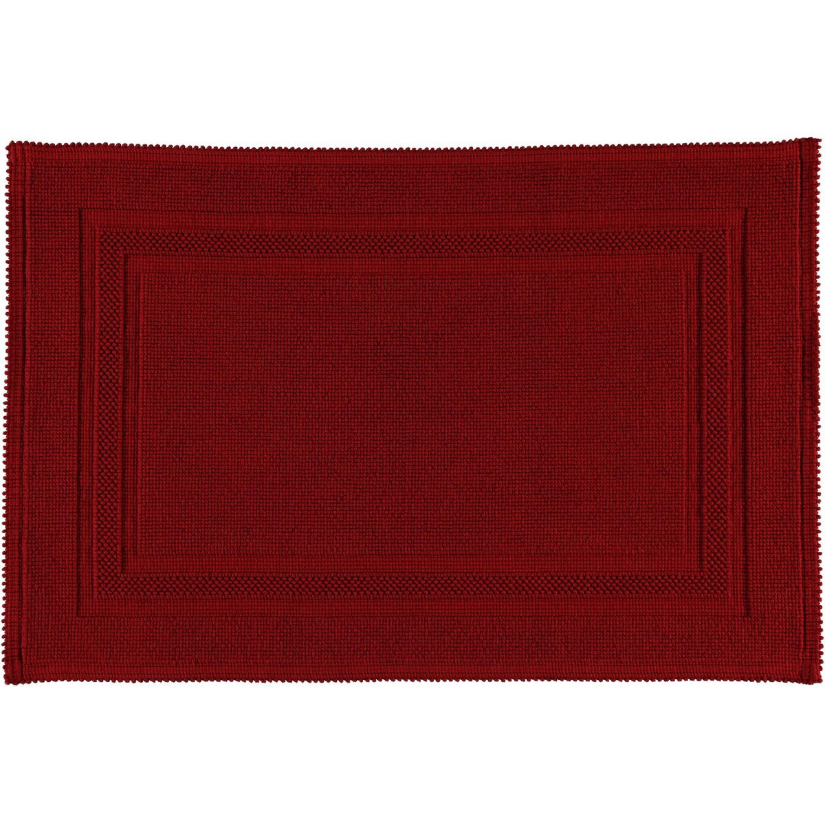 BADEMATTEN GALA CARDINAL - 349 - Rot, Textil (70/120cm) - Rhomtuft