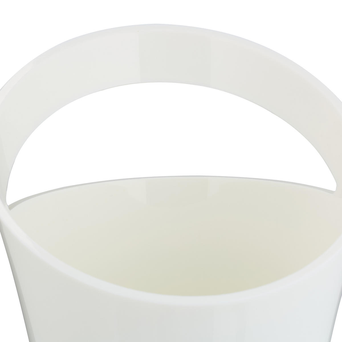 SEKTKÜHLER - Weiß, Kunststoff (21.5/29.5cm) - Relaxdays