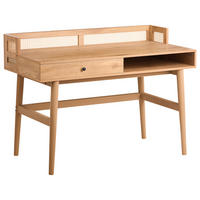 BIROU maro deschis 120/60 cm Noven - maro deschis, compozit lemnos (60/120/87cm) - Beliani