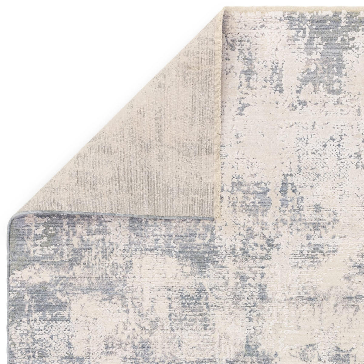 TEPPICH Velours abstrakt flauschig pflegeleicht Naturtöne SIENA-Arbia, Blau 200x300 cm - Blau, Textil (200/300cm) - KADIMA DESIGN
