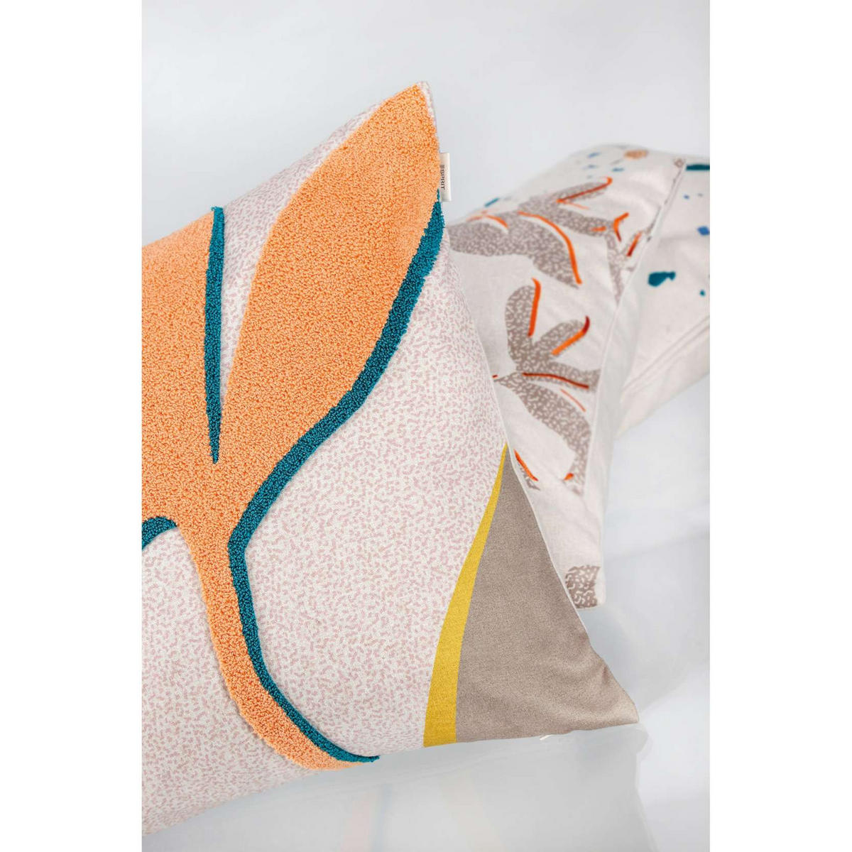 KISSENHÜLLE E-BEA 45/45 cm  - Beige/Orange, Design, Textil (45/45cm) - Esprit