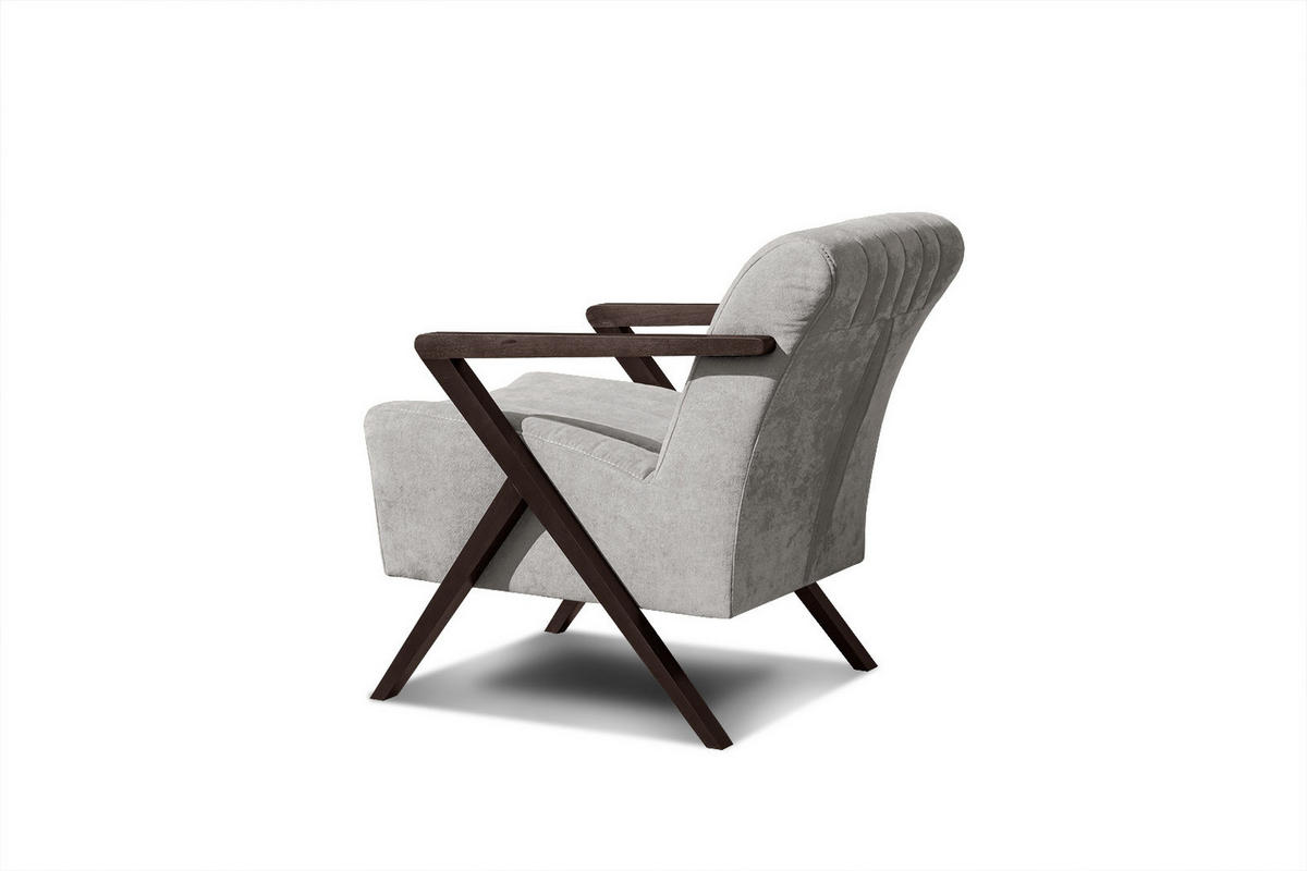 SESSEL LEBRON, beige - Beige, Holzwerkstoff/Textil (65/82/79cm) - Courtois Laville