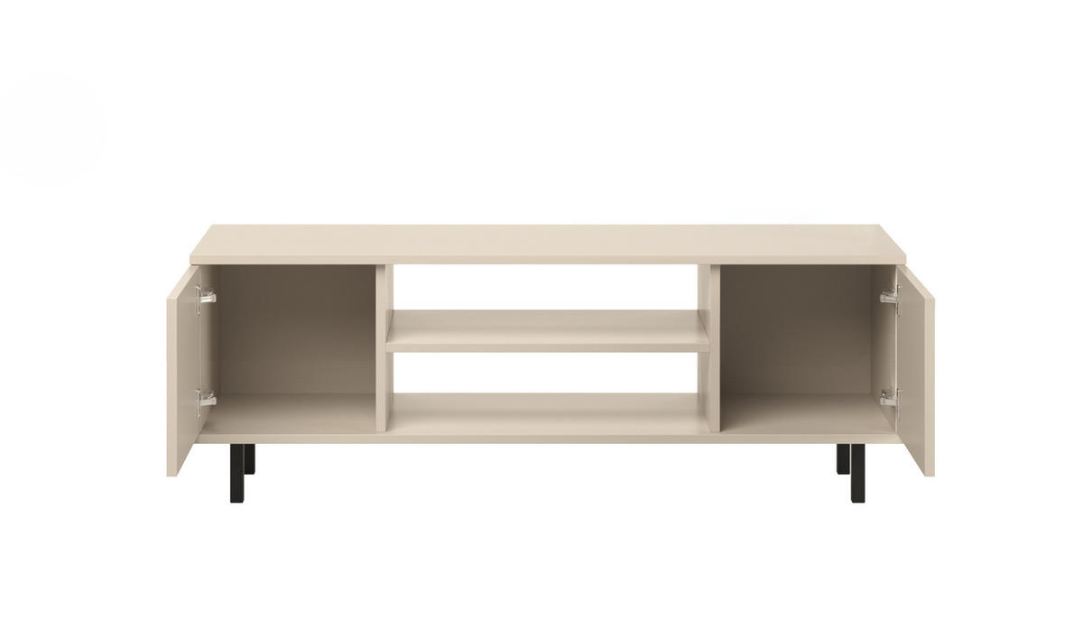 LOWBOARD Focus - Kaschmir, Holzwerkstoff (40/48/135cm) - RAUMHIRSCH FURNITURE
