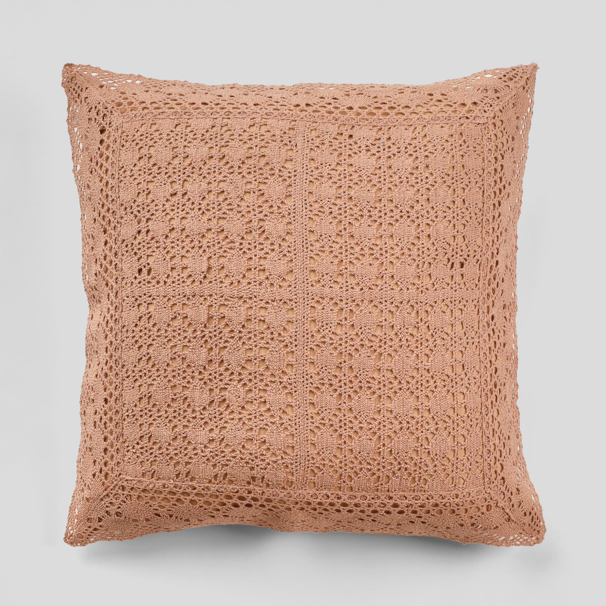 KISSENBEZUG Folkelips - Dunkelrosa, Textil (45/45cm) - home&you