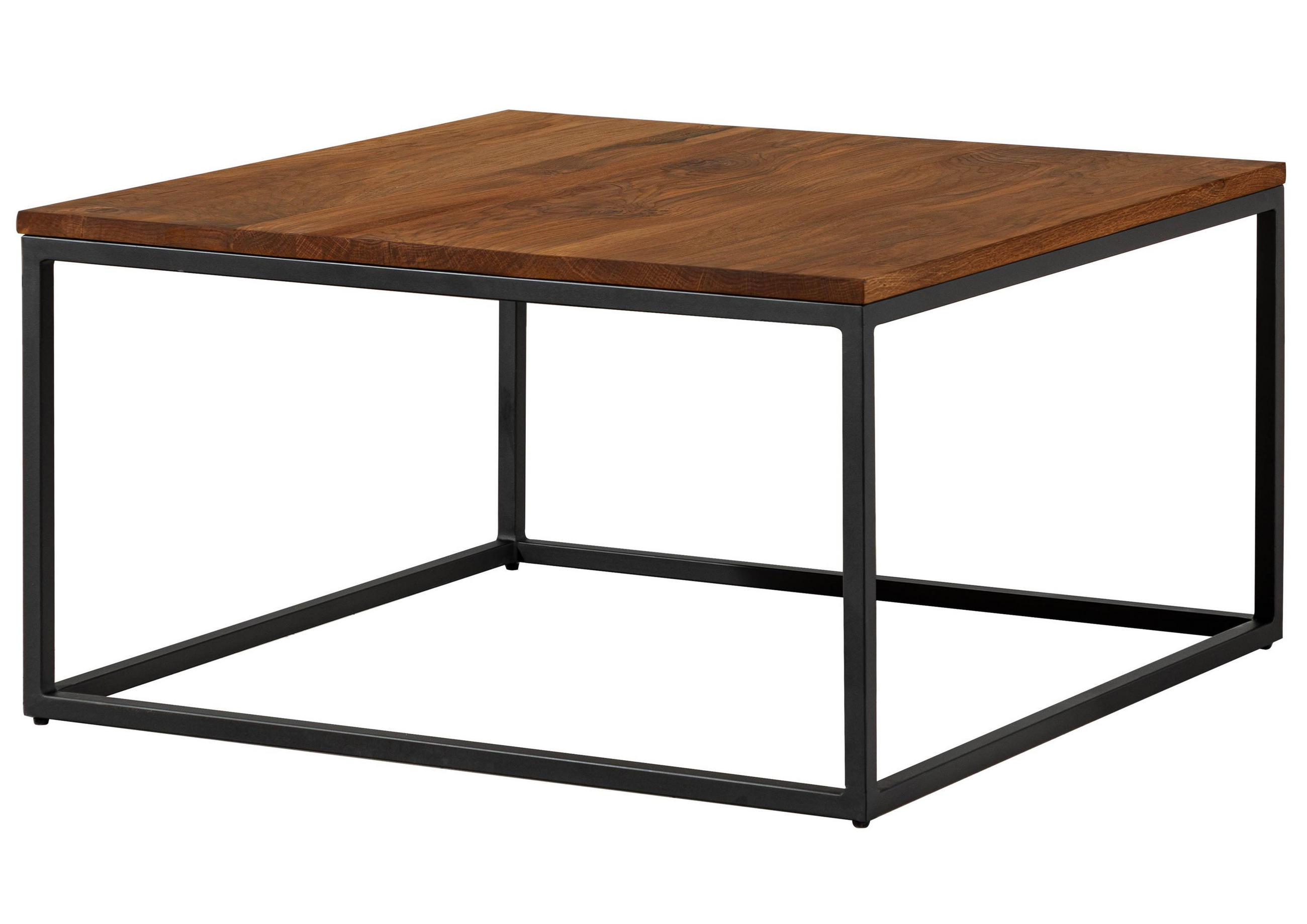 Massivmoebel24 Couchtisch Natur 80x43x80 cm