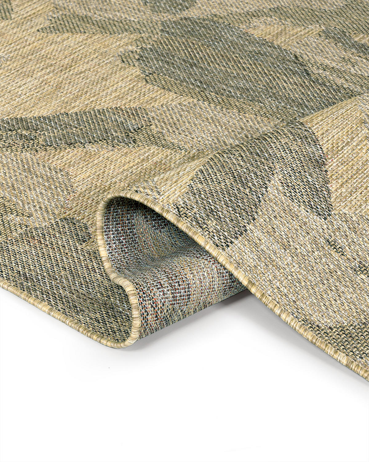 MATTA Inomhus/Utomhus Pinto Loma Mazovia 120x170cm Beige Brun Abstrakt Kort Lugg - Beige, Textil (120/170cm) - Mazovia