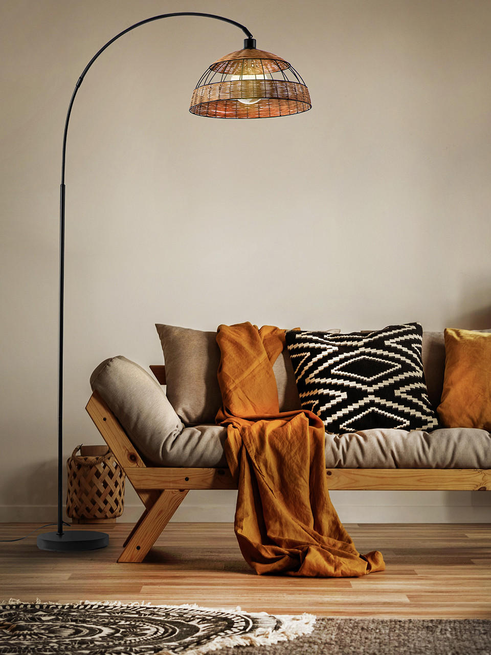 Boho Style Wohnzimmer