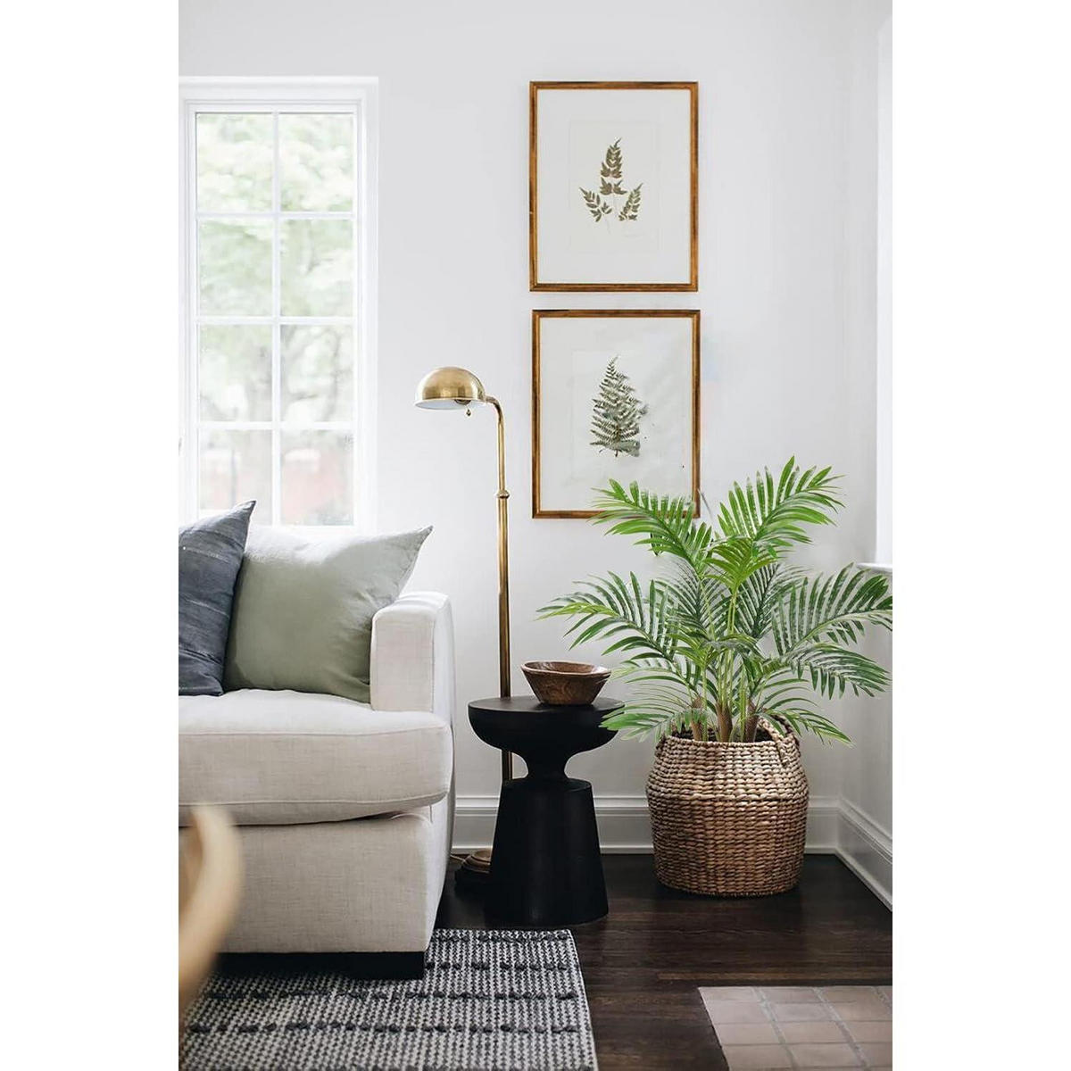 KUNSTPALME 70 cm Grün - Grün, Kunststoff (83cm)