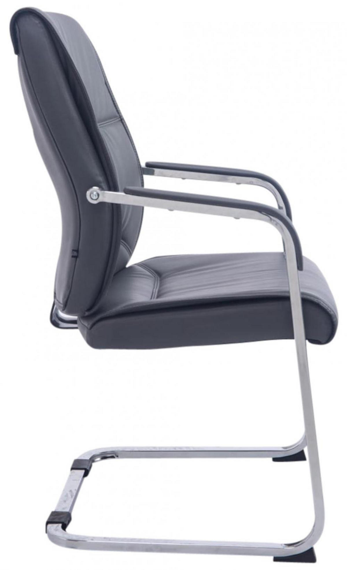 SCHWINGSTUHL 2er Set Lederlook grau - Grau, Textil/Metall (58/102/65cm) - CLP