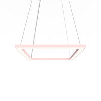 LED-HÄNGELEUCHTE - Pink, Metall (40/40/100cm) - Lumicom