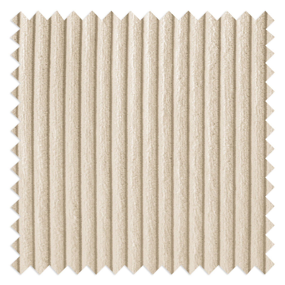 ECKSOFA mit Longchair - Creme/Schwarz, Kunststoff/Textil (345/170cm) - home24