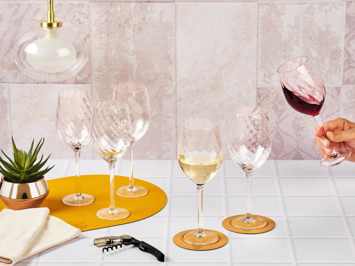 WEINGLÄSER Sten 360ml - 6er-Set - Transparent - Transparent, Glas (0.36L) - Björn