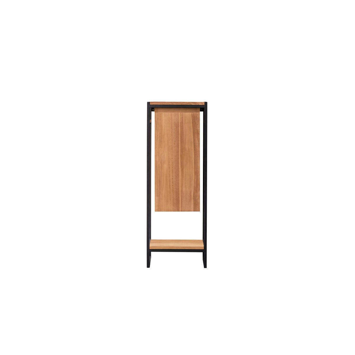 HOCHSCHRANK Michal Natur aus Teak - Naturfarben, Holz (40/110/30cm) - Tikamoon