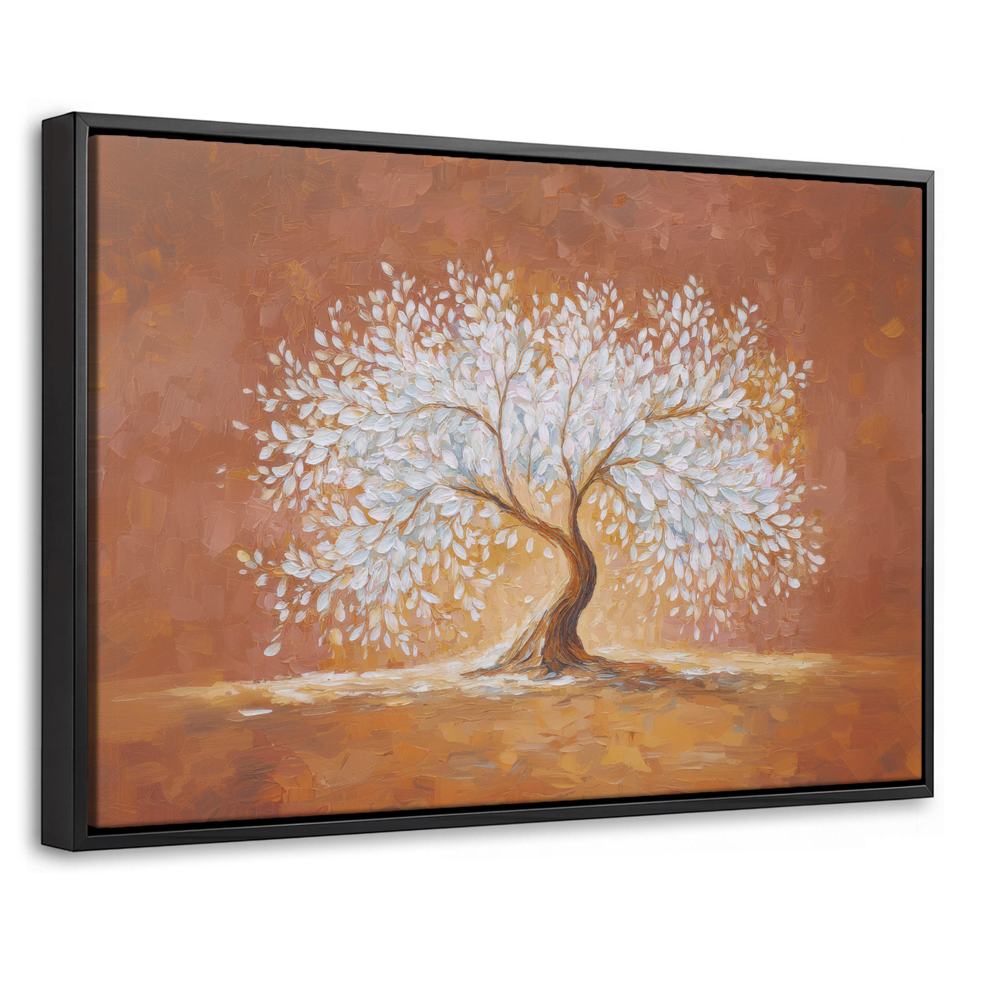 MuchoWow Leinwand Braun 60x40 cm