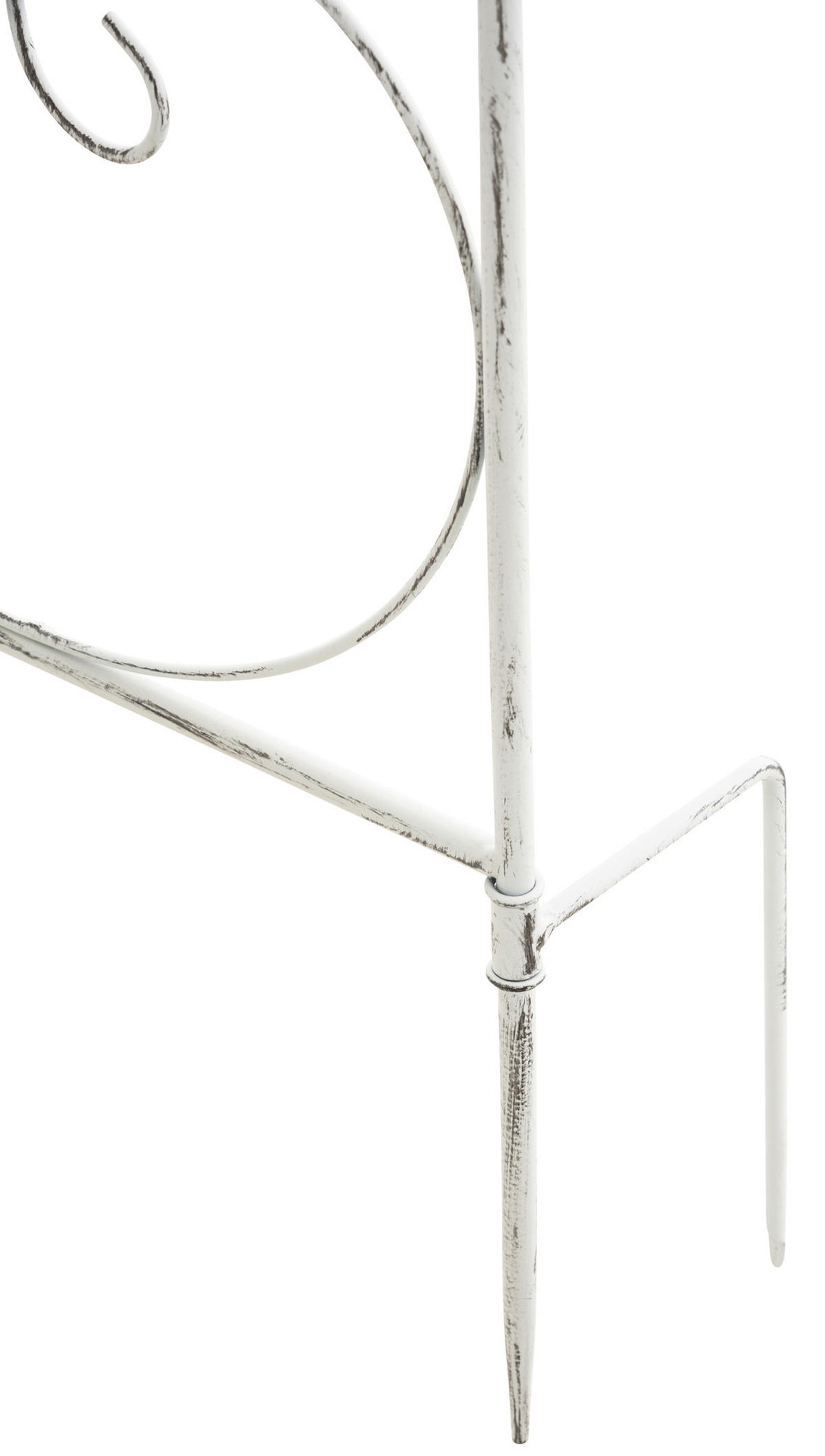 RANKGITTER Mandarin - 2er Set antik weiß - Weiß, Metall (99/133/7cm) - TPFLiving