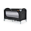 REISEBETT Skyglow 2 Ebenen schwarz Räder Matratze Seiteneingang Tasche Bremsen - Schwarz, Kunststoff (60/120cm) - Cangaroo
