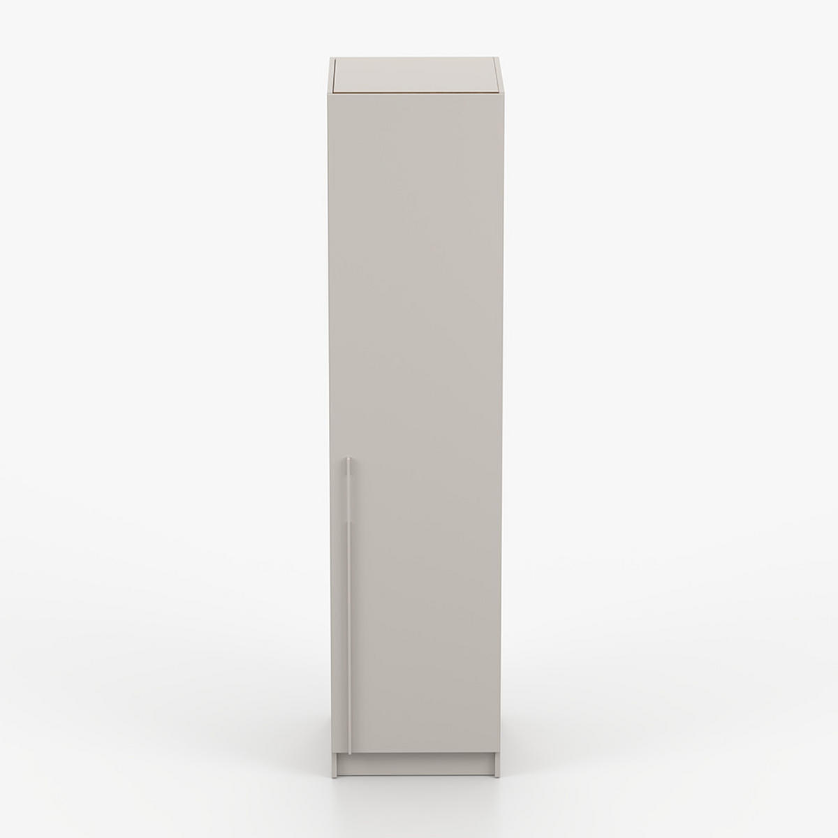SCHRANK mit Schwenktüren ROSA 1D 50/210/55, 1-türig, Kaschmir - Kaschmir, Holzwerkstoff (50/210/55cm) - imoebel24