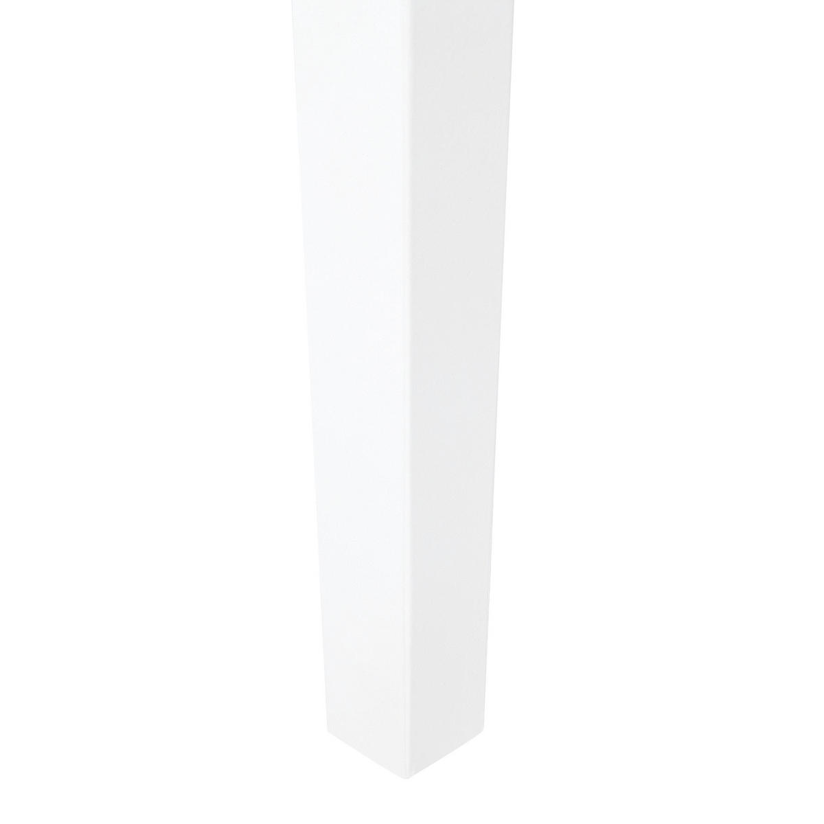 ESSTISCH Holz hellbraun/weiß 80/60 cm Battersby - Hellbraun/Weiß, Holz (80/60/74cm) - Beliani