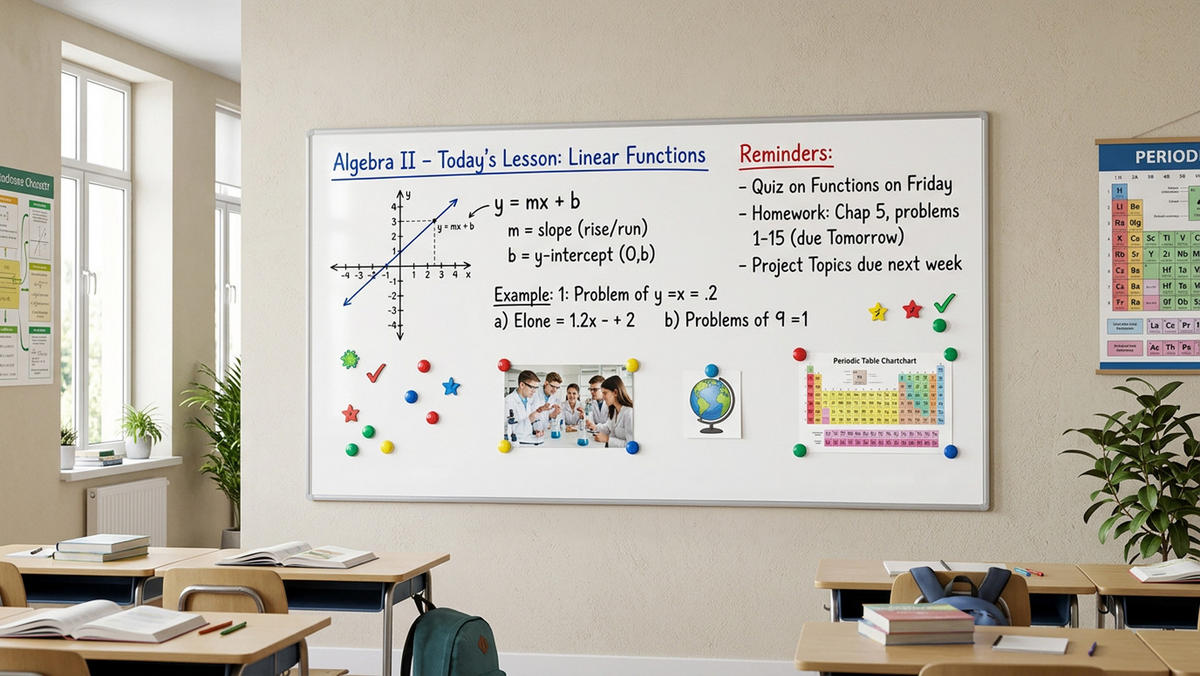 WHITEBOARD - PREMIUM EXPO Alurahmen 220x120cm - Weiß, Metall (220/120/1.6cm) - ALLboards