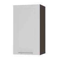 KÜCHENHÄNGESCHRANK Kvantum W2/40 Weiß Matt / Lava Matt 40 / 32,5 / 72cm - Dunkelgrau/Weiß, Holz/Holzwerkstoff (40/72/32.5cm) - Feldmann-Wohnen