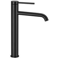 WASCHBECKENARMATUR Rea Clif Black Mat High - Schwarz, Metall (4/29.5/20cm) - REA