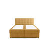 BOXBETT KIDA mit Matratze H3, Bonell und Topper 160x200 Curio 48 - Currygelb, Textil (160/200cm) - Bedante