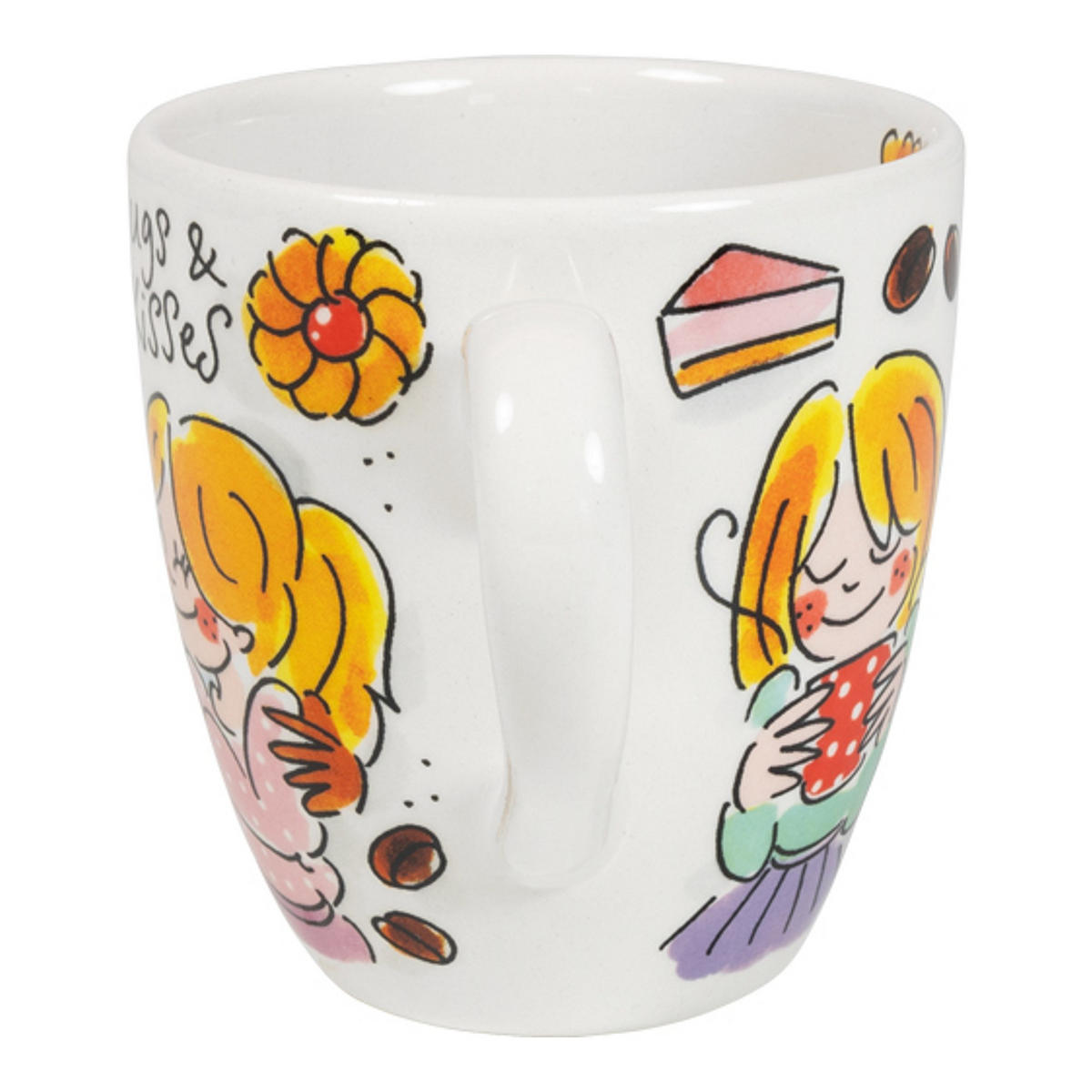 MINI-BECHER Blond x Senseo Keks in Bunt - 200 ml - Multicolor, Keramik (0.2L) - Blond Amsterdam