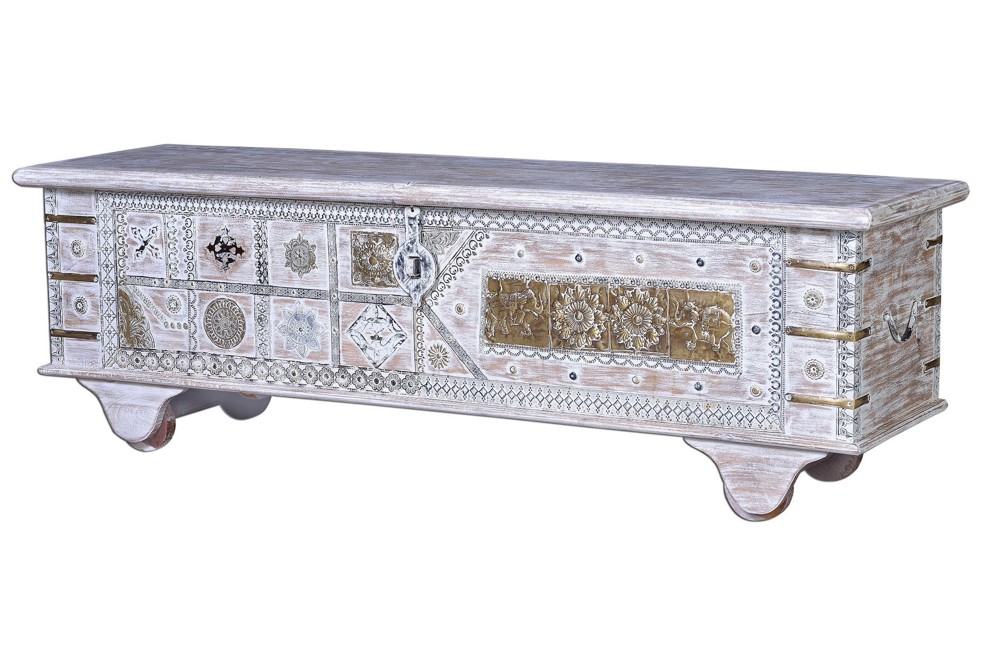 Giner y Colomer Truhe Perlmutt 145x45x40 cm