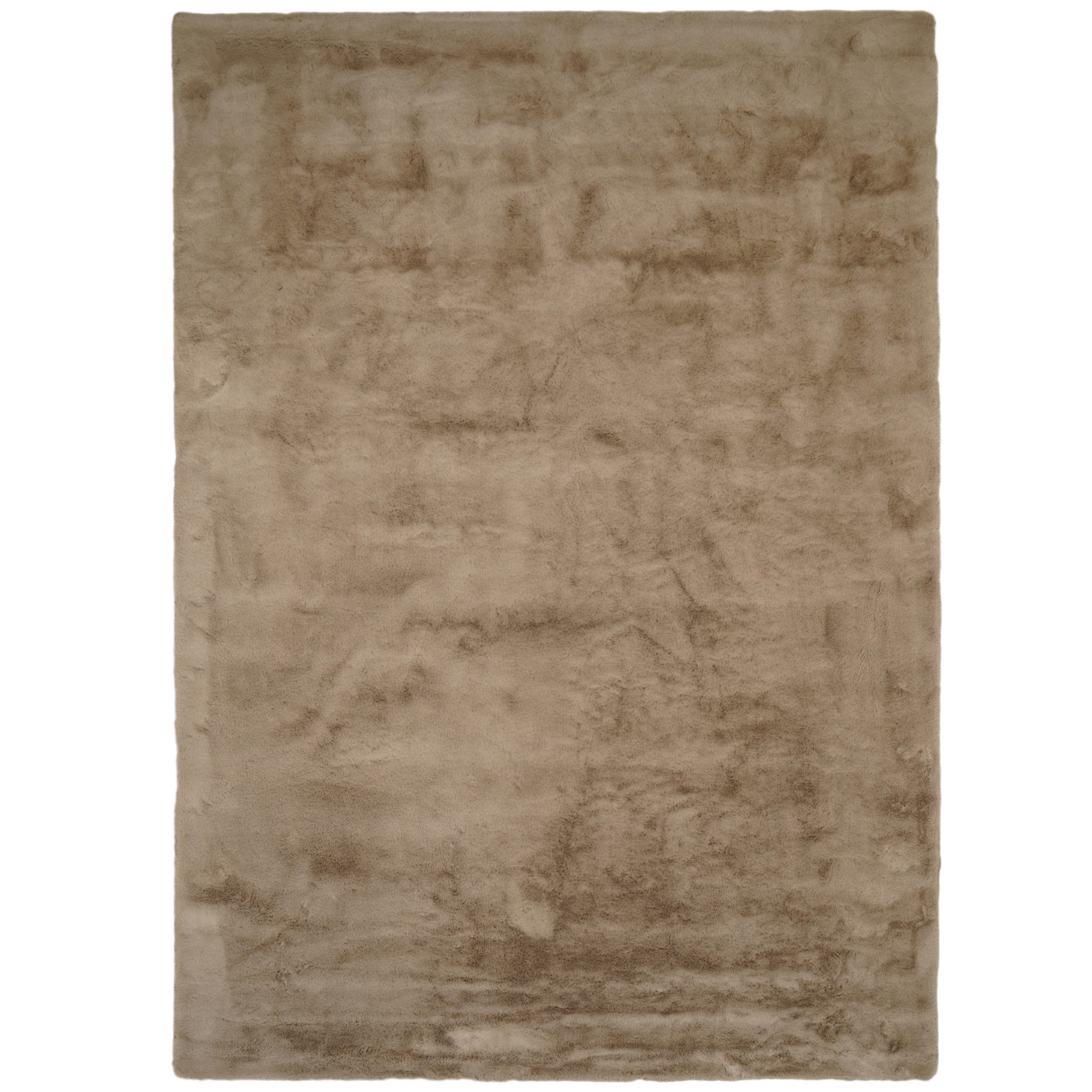 FELLTEPPICH COZY SUPER SOFT 160/230 cm Taupe - Taupe, Textil (160/230cm) - Consilio Concept