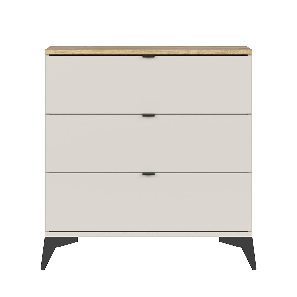 KOMMODE Naya Kaschmir - Beige, Holzwerkstoff (85/90/41cm) - Petits-meubles