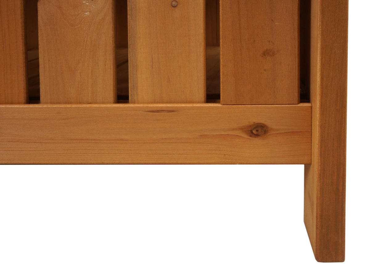 GARTENBANK Braun - Braun, Holz (114/85/58cm) - MCW