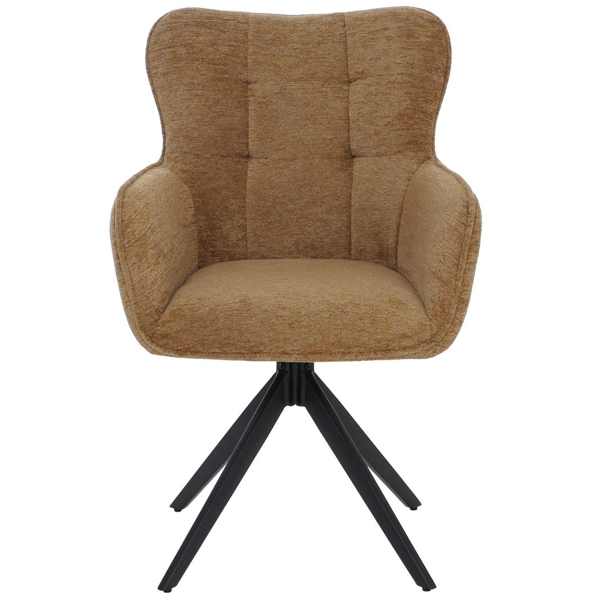 ESSZIMMERSTUHL Senfgelb 2er-Set - Gelb, Textil (63/93/70cm) - MCW
