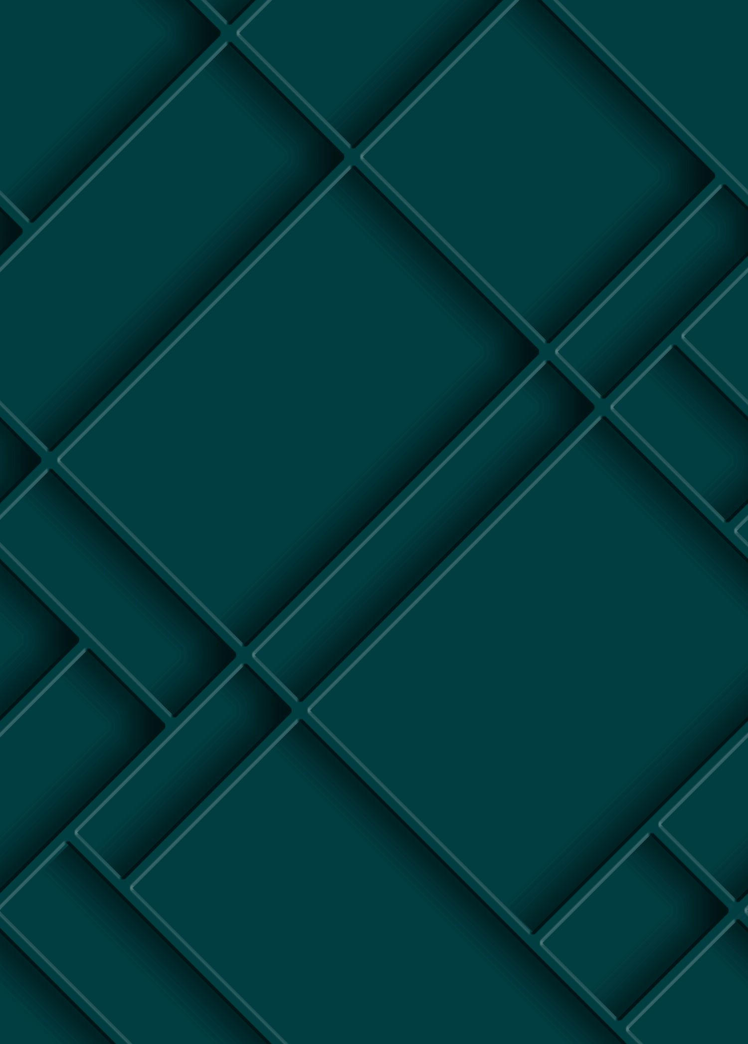 FOTOTAPETE Holzwandverkleidung 200 x 279 cm - Blau, Papier (200/279cm) - Origin Wallcoverings