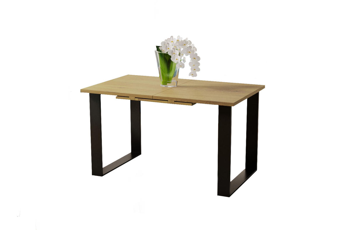 ESSTISCH Cora ausziehbar bis 210 cm - Eichefarben, Holzwerkstoff (130/80/76cm) - Endo-Moebel