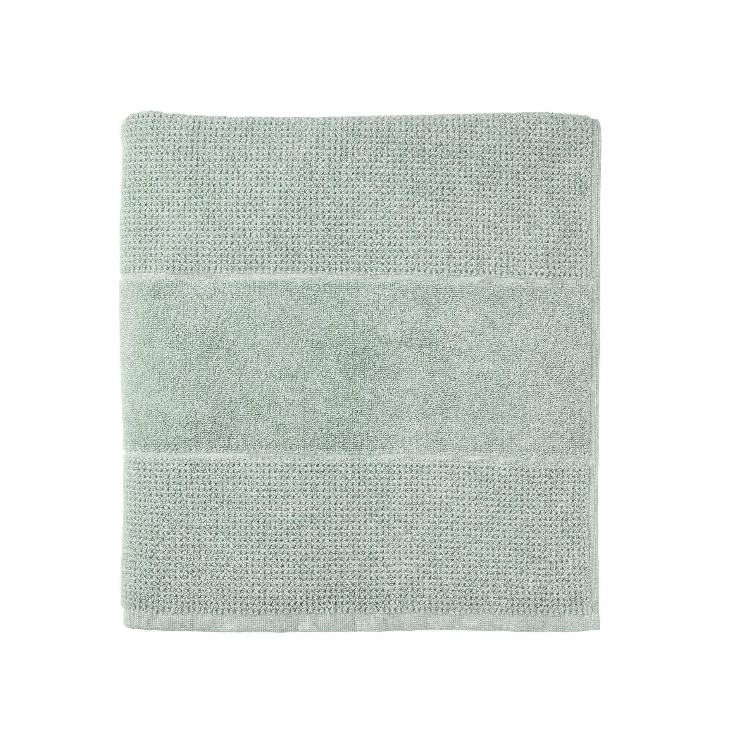 SAUNATUCH Turin - 75x200 cm - Hellpetrol - Hellblau, Textil (75/200cm) - SCHIESSER