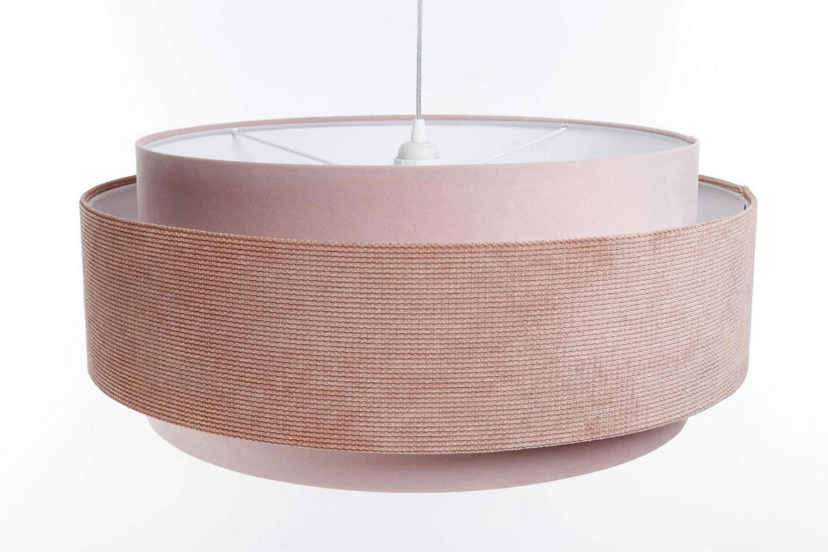 HÄNGELEUCHTE Grün 60/25 cm - Pink, Kunststoff (60/1.9/25cm) - ONZENO