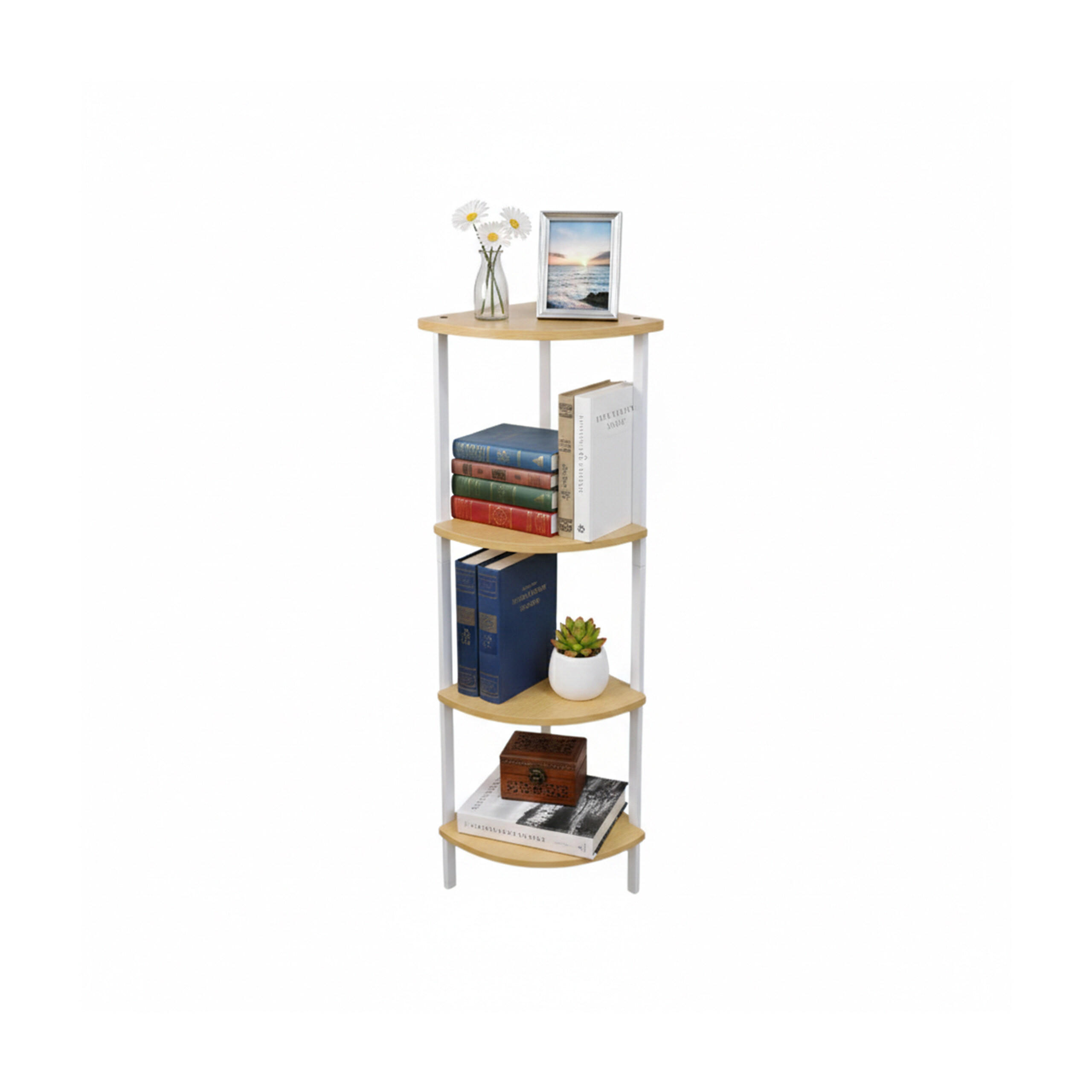 RAFT colt alb aspect lemn 4 polite 125 cm