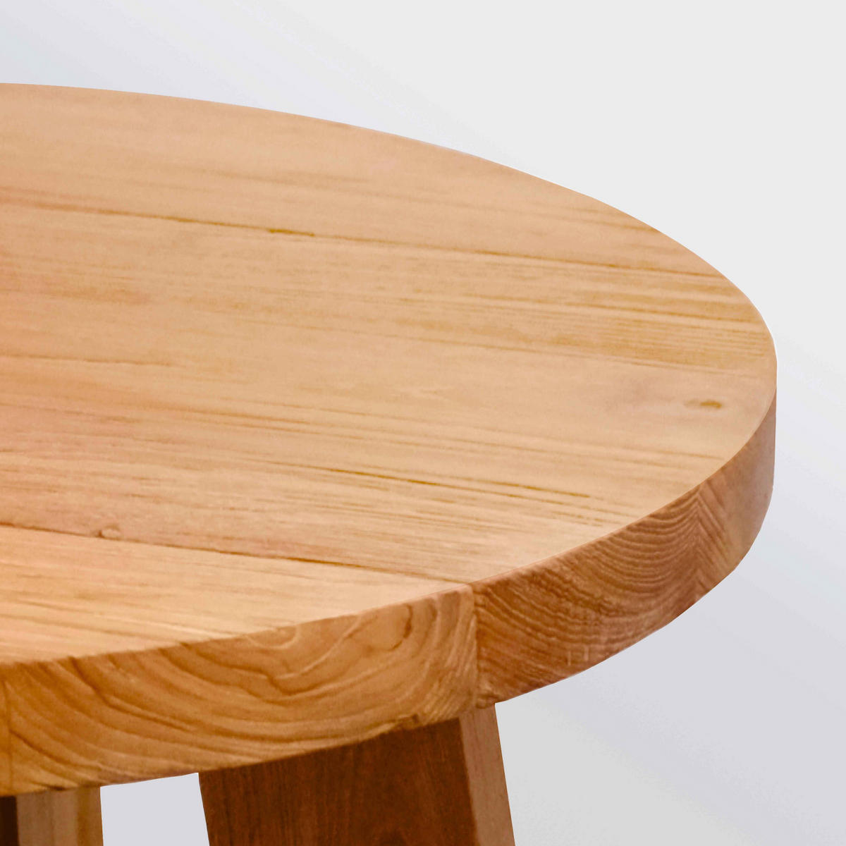 BEISTELLTISCH rund, Braun - Braun, Holz (1/1/37cm) - Oviala