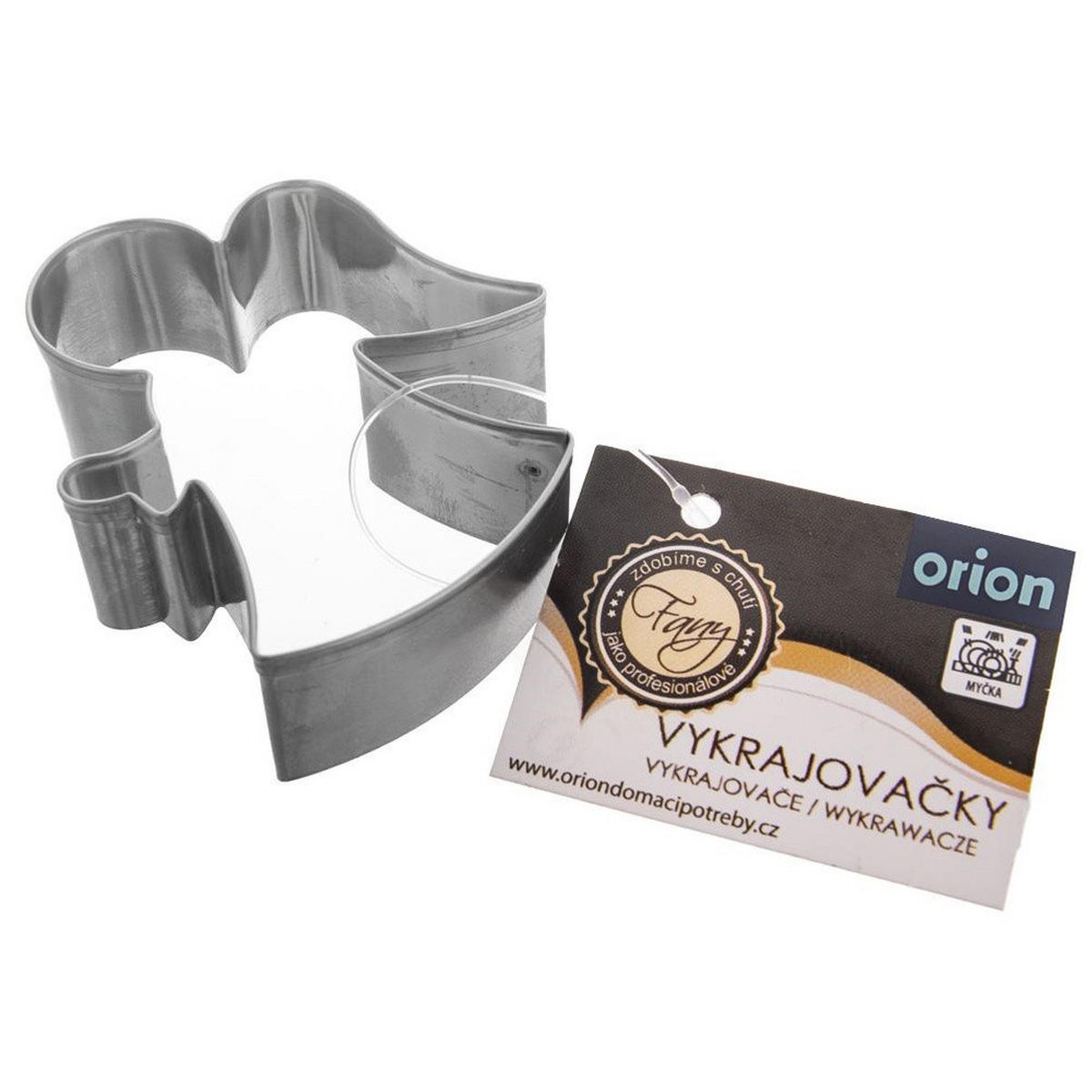 AUSSTECHFORM Engel 5,2 cm Silber - Silberfarben, Metall (4.2/1.5/5.2cm) - Orion 