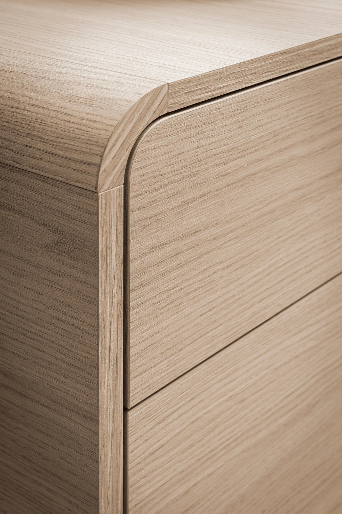 SIDEBOARD Eiche natur, Kommode 180 x 84 cm, Elverum - Eichefarben/Naturfarben, Holz/Holzwerkstoff (180/84/39cm) - Furn.Design