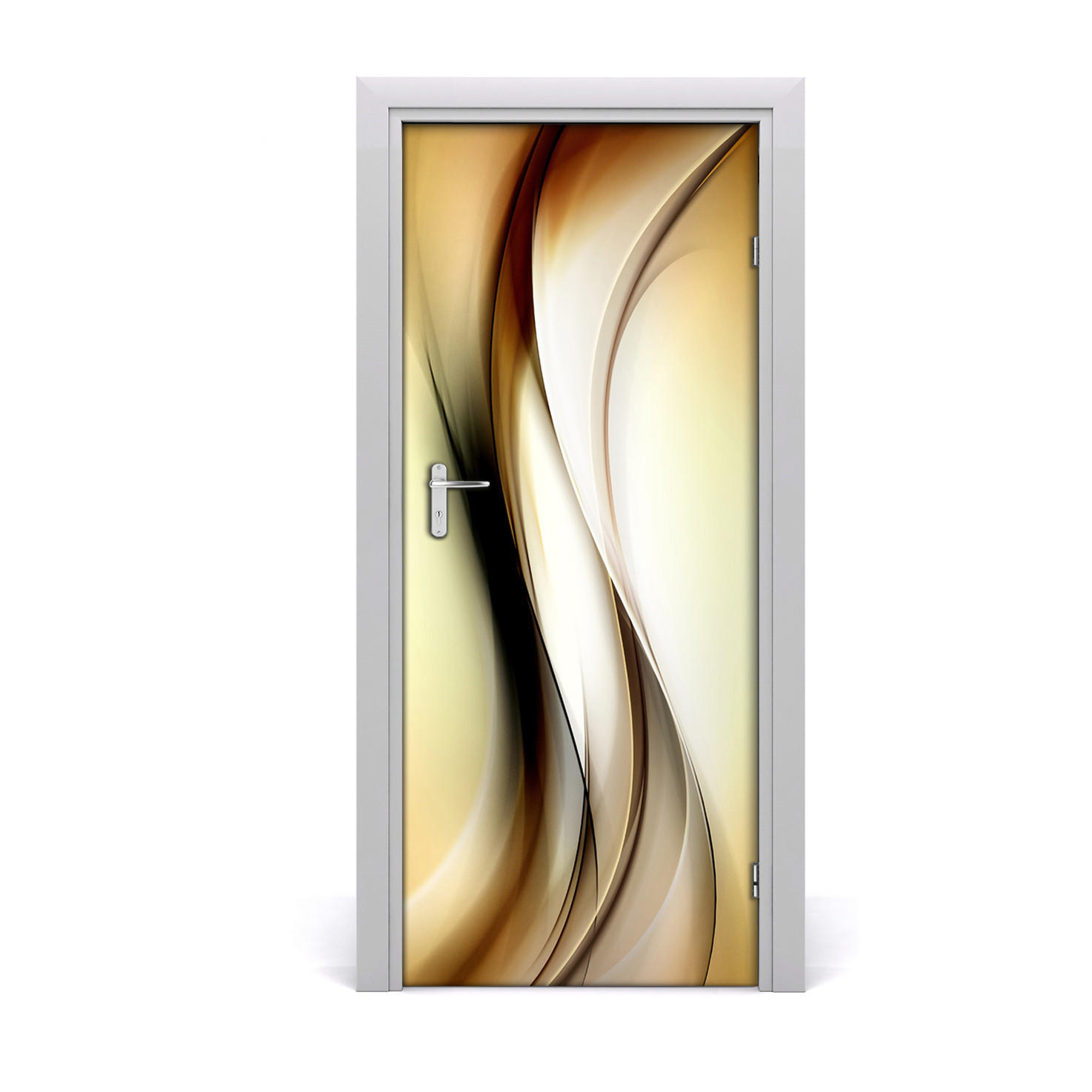 Tulup Türaufkleber Cognac 85x205x0.01 cm