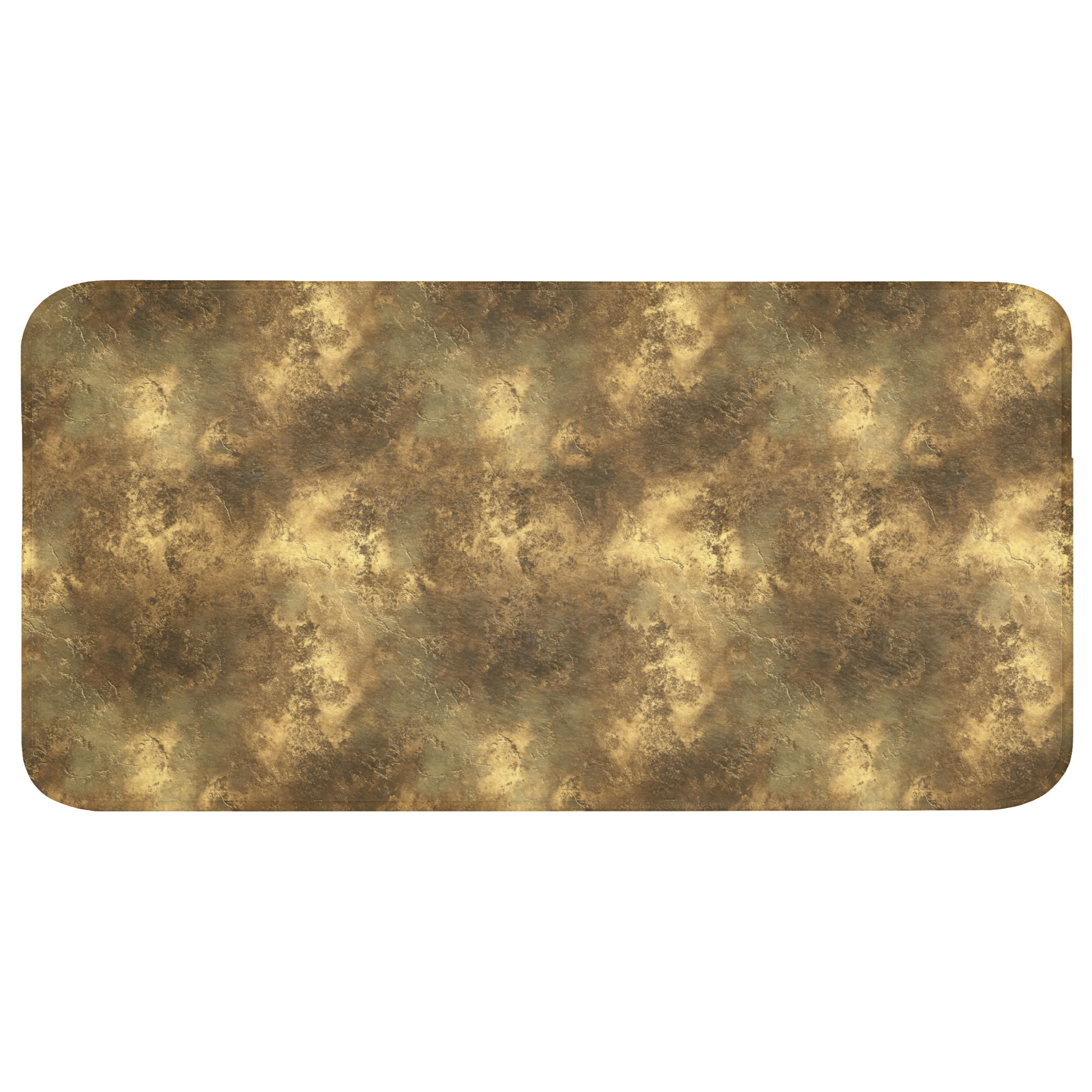 OnlyWow KOUPELNOVÁ PŘEDLOŽKA Antique - metalický vzhled - Gold 120x60 cm
