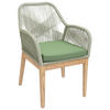 GARTENSTUHL H56B Grün, Grün - Grün, Holz (58/85/59cm) - MCW