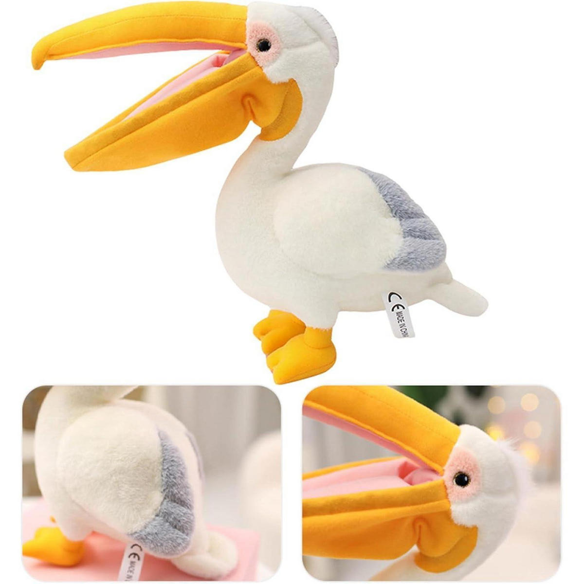 KUSCHELTIER Vogel 30 cm - Multicolor, Textil (15/30cm)