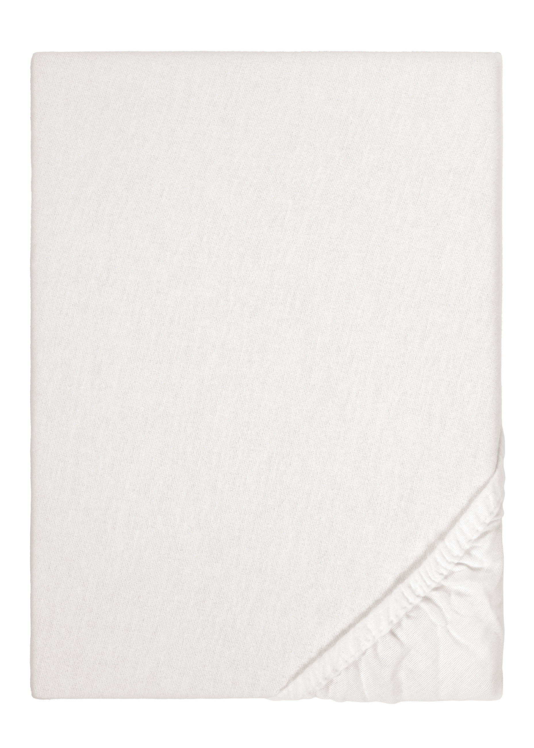biberna Spannbetttuch Grau 100x200 cm