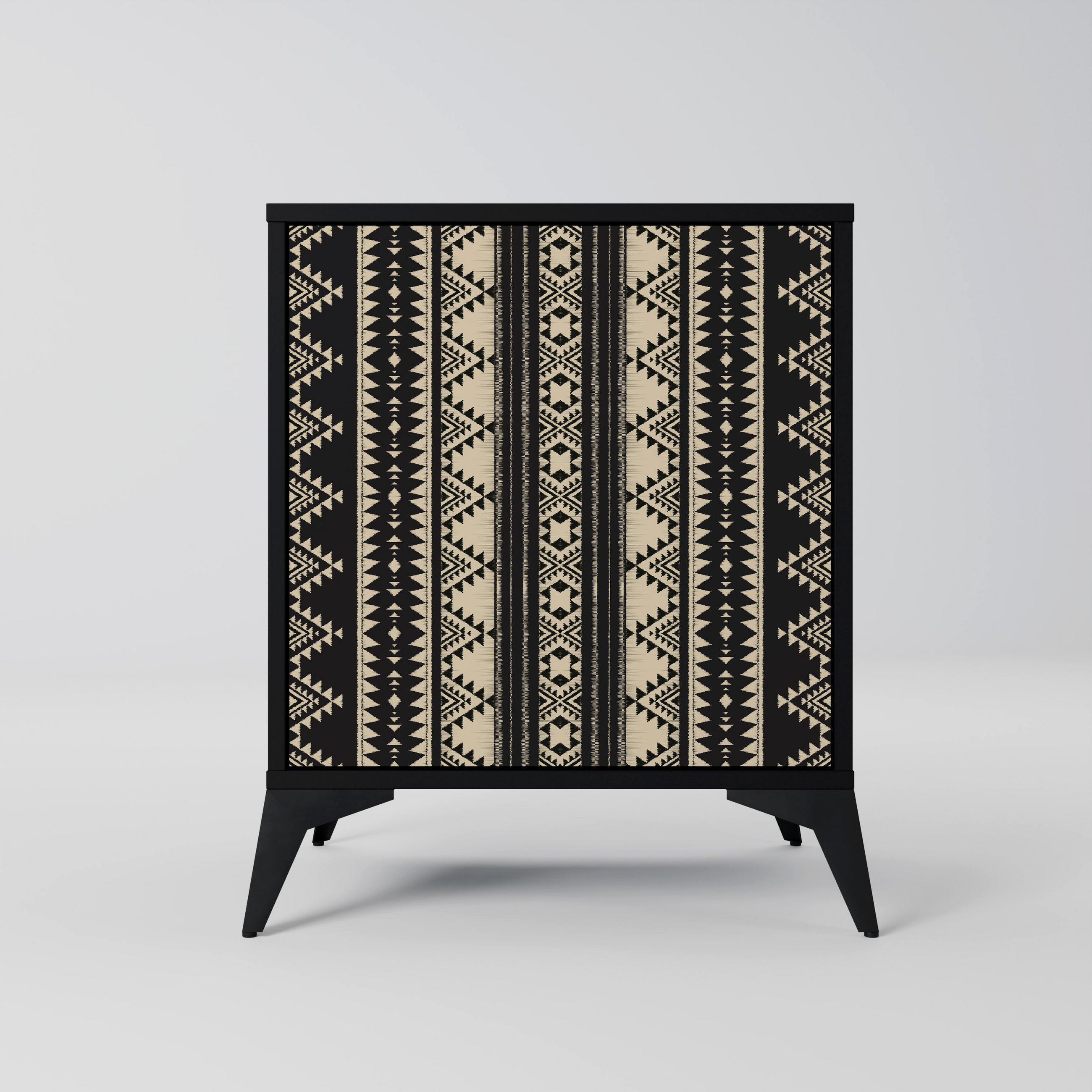 SpaceRebels Sideboard Schwarz 57.5x70.5x42 cm