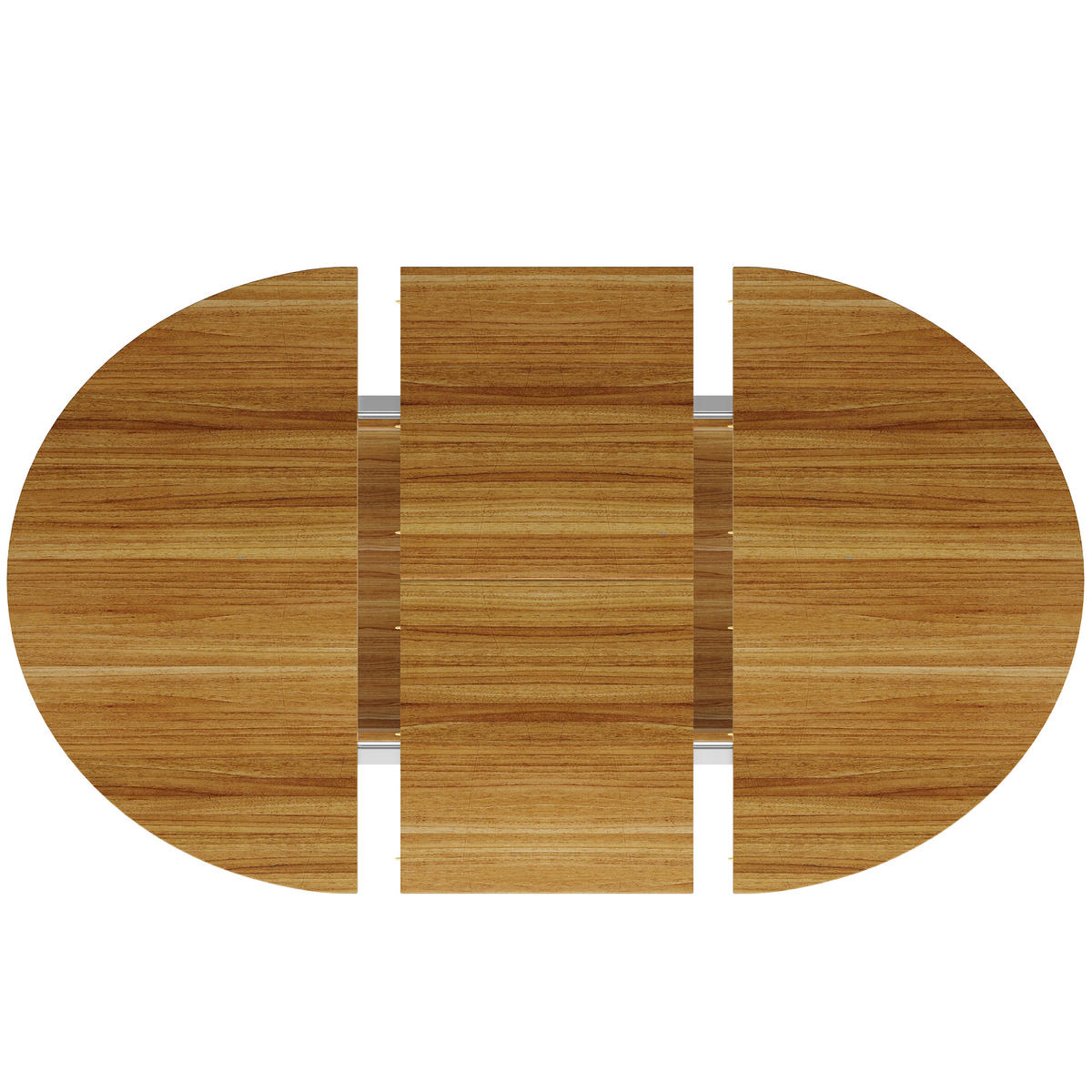 JEDÁLENSKÝ STÔL ausziehbar 118-158 cm Vintage Holzoptik - biela, kompozitné drevo (118/118/76cm) - Urban Meuble