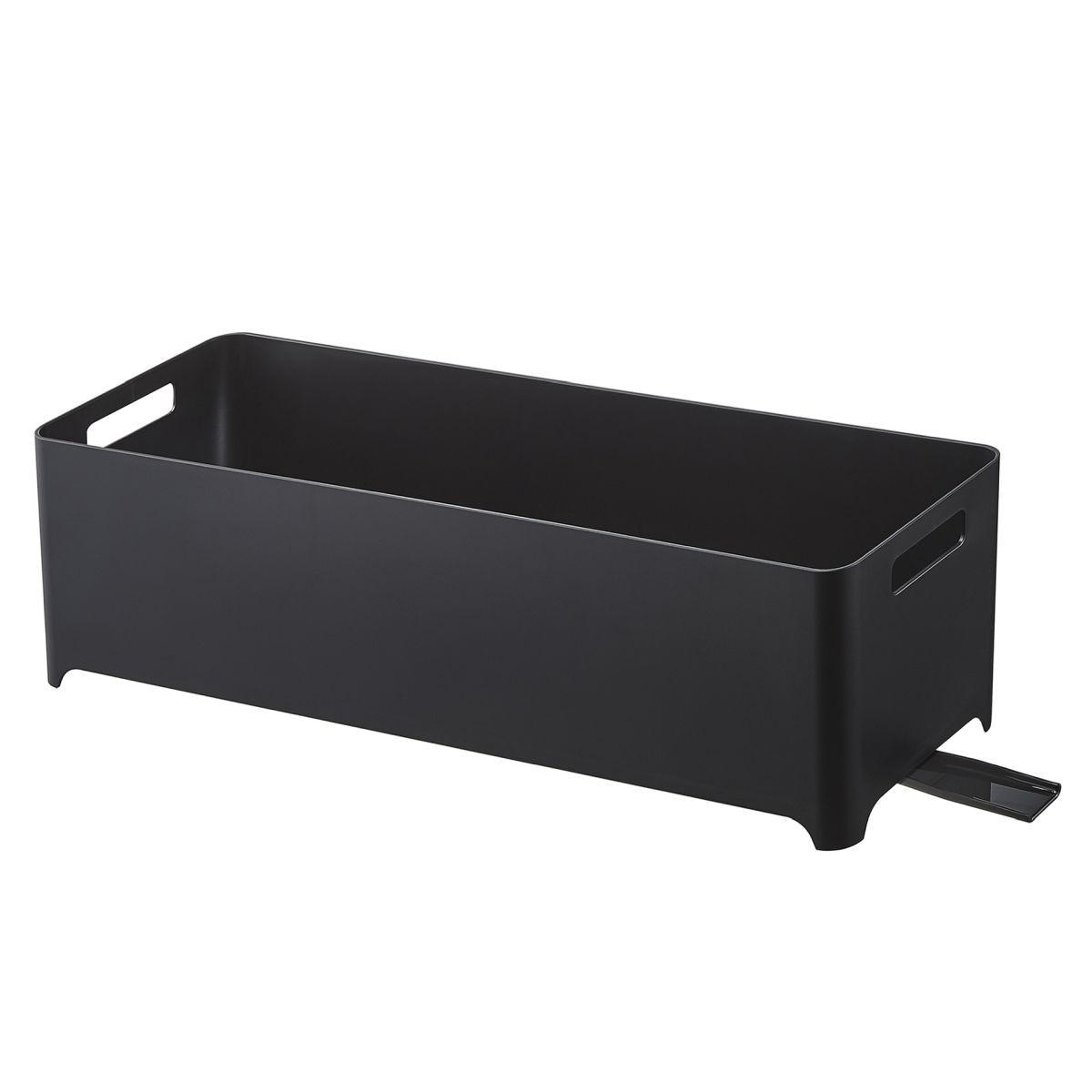 GESCHIRR-ABTROPFGESTELL Tower schwarz 55/16/16 cm schmal - Schwarz, Kunststoff (16/16/55cm) - Yamazaki